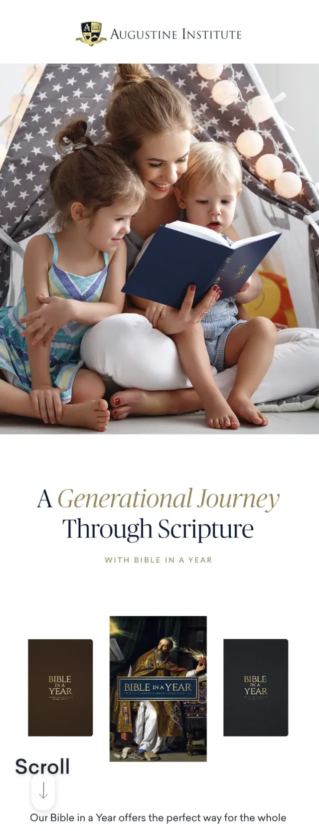 Bible in a Year Launch