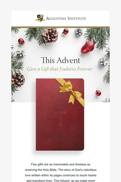 Augustine Institute Advent ESV Bible Email